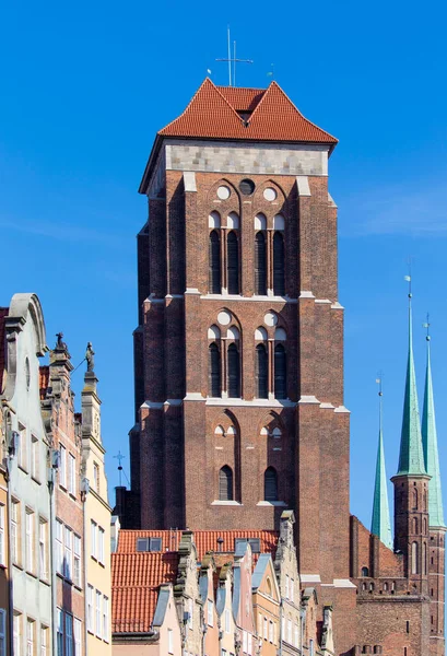 Gdansk Maria Kilisesi Polonya — Stok fotoğraf