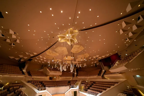 Interior Big Concert Hall — Stock Photo, Image