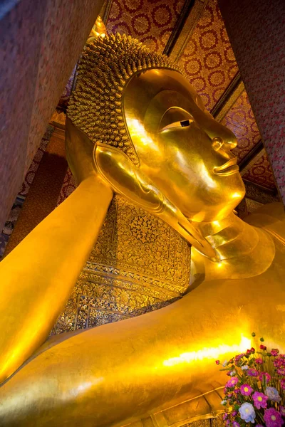 Золотой Будда Ват Бангкок Таиланд — стоковое фото