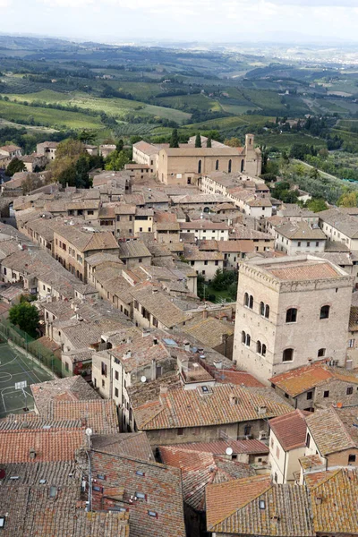 Siena Talya Manzarası — Stok fotoğraf