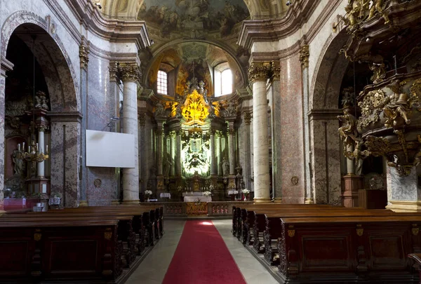 Interior Church Cathedral George Austria — Stock Photo, Image