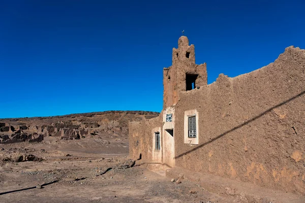 Old Abandoned House Desert Marocco — Stock Photo, Image