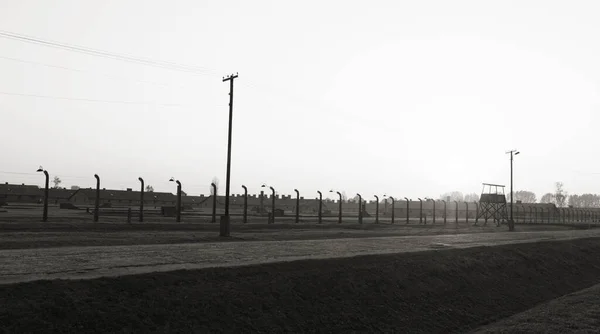 Oswiecim Lengyelország Október Auschwitz Camp Egykori Náci Megsemmisítő Tábor 2012 — Stock Fotó