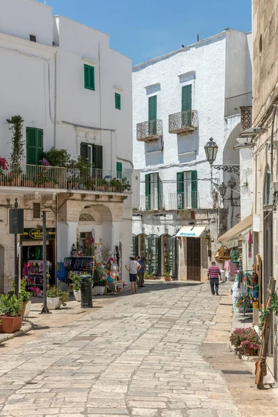 Miasto Ostuni Puglia Południe Włoch — Zdjęcie stockowe