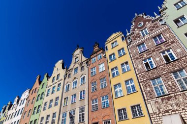 Polonya, Gdansk 'ta renkli evler