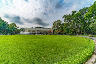 Vietnam 'daki eski tarihi bina.