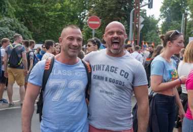 07 Temmuz 2018 - Budapeşte, Macaristan: Budapeşte 'de LGBT geçidi