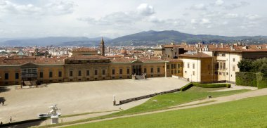 Floransa şehrinin manzarası, İtalya