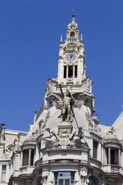 Madrid, İspanya 'nın manzarası.