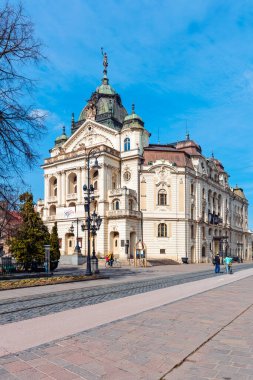 Madrid, İspanya 'nın manzarası.