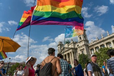 07 Temmuz 2018 - Budapeşte, Macaristan: Budapeşte 'de LGBT geçidi