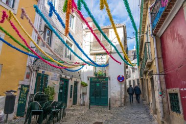 Chefchaouen, Fas 'taki renkli evler