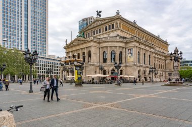 Madrid, İspanya 'nın manzarası.