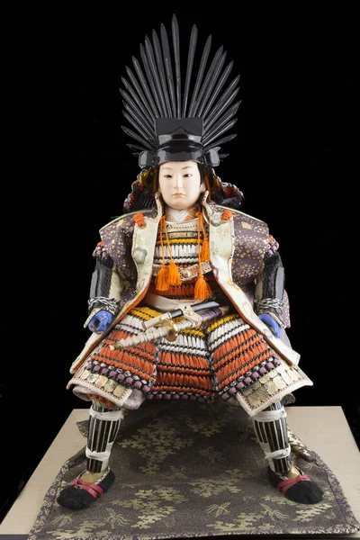 Japanese traditional doll decoration with kimono costume