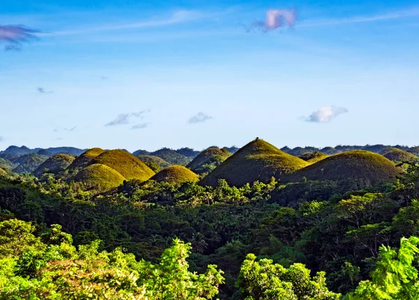 Colinas Chocolate Bohol Filipinas Asia — Foto de Stock