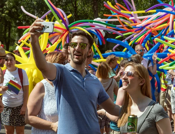 Lgbt Parade Budapest Hungary — Stock Photo, Image