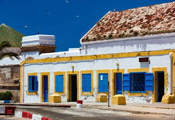 Casas Tradicionais Cidade Velha Chefchaouen Morocco — Fotografia de Stock