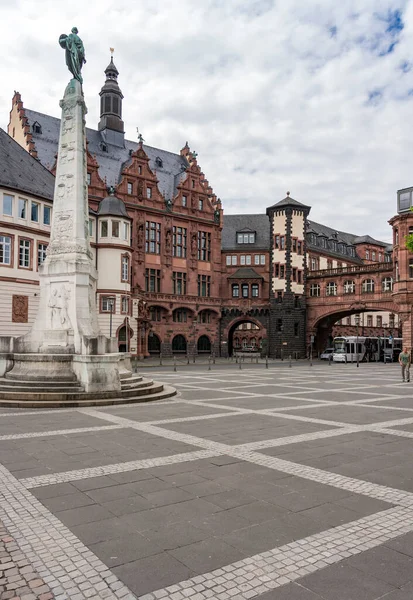 Varşova Polonya Daki Eski Kasaba Meydanının Manzarası — Stok fotoğraf