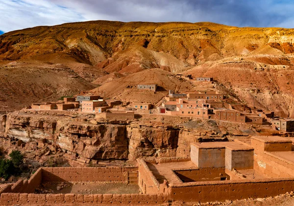 マロッコ砂漠の伝統的な旧市街 — ストック写真
