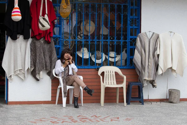 Саленто Коломбия Октября 2015 Саленто Маленький Сонный Городок Департаменте Киндаяо — стоковое фото