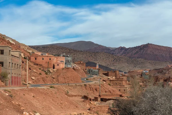 Hagyományos Óváros Sivatagban Marokkó — Stock Fotó