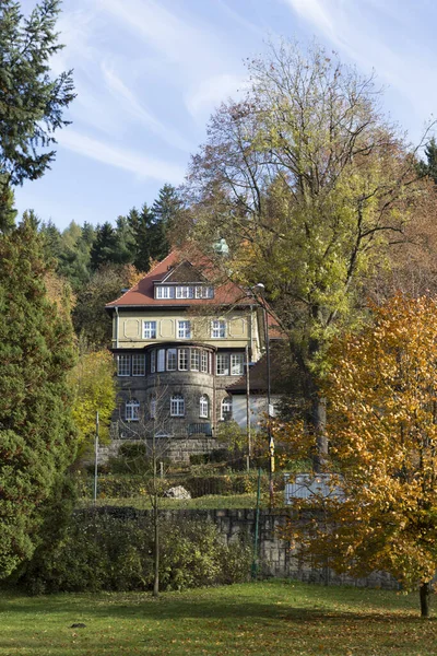 Vieille Maison Bois Dans Parc — Photo