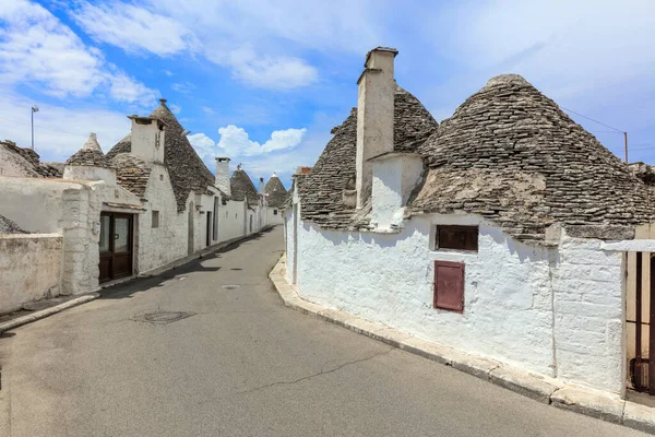 Casas Típicas Trulli Alberobello Italia — Foto de Stock