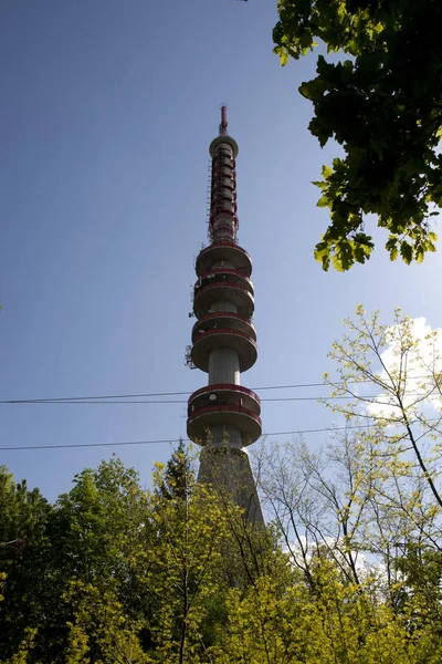 Turm Der Stadt Barcelona — Stockfoto