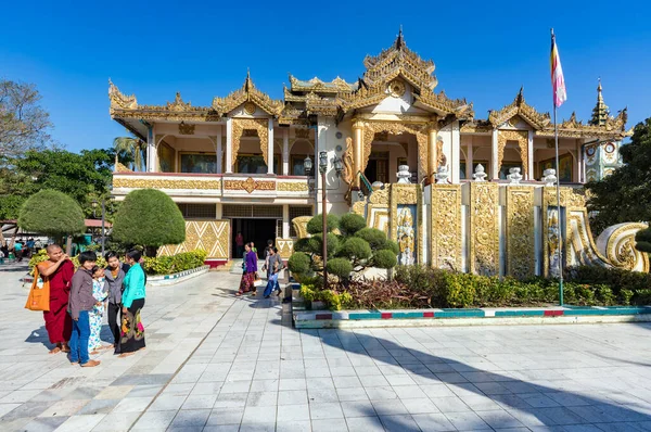 Wat Phra Dat Doi Kham Beroemdste Bezienswaardigheid Van Thailand — Stockfoto