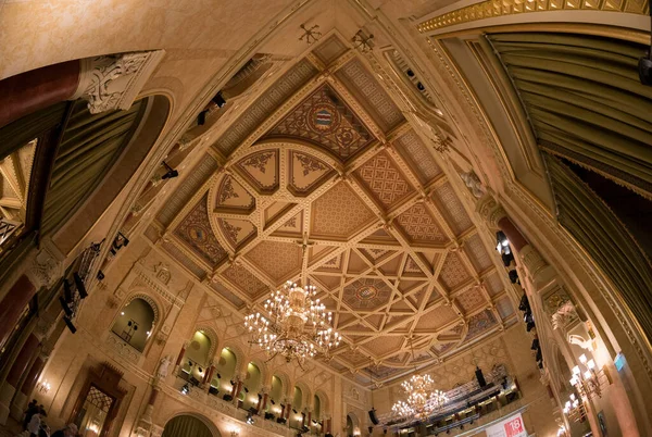 Budapest Hungary April 2018 Interior Vigado Concert Hall Budapest Second — Stock Photo, Image