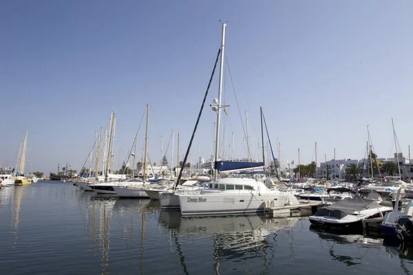 Jachten Jachthaven Van Barcelona Spanje — Stockfoto