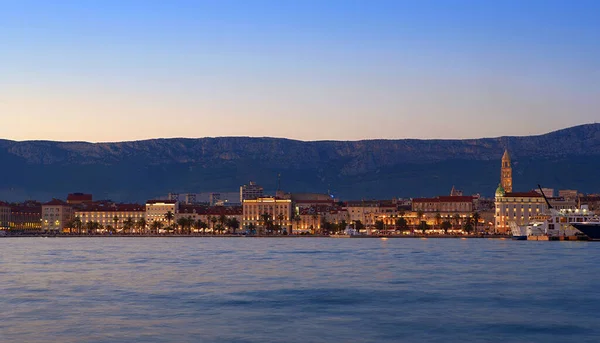 Vista Cidade Trieste Itália — Fotografia de Stock