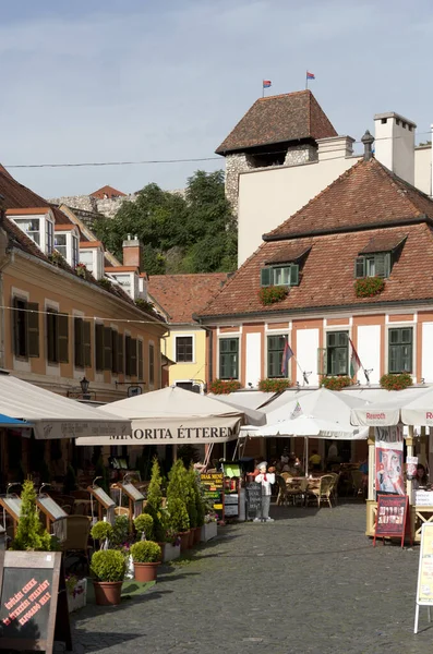 Strasbourg Alsace Fransa Daki Tarihi Evlerin Manzarası — Stok fotoğraf