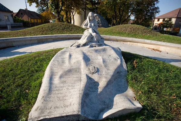 Статуя Льва Городе Аранхуэс Мадрид Испания — стоковое фото