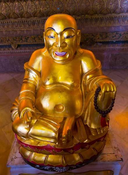 Altın Buda Heykeli Wat Bangkok Tayland — Stok fotoğraf