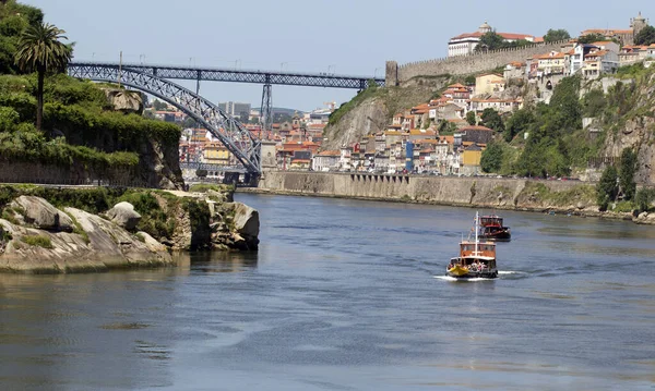 Pohled Porto Portugalské — Stock fotografie