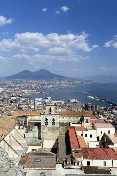 Widok Miasto Neapolu Włochy — Zdjęcie stockowe
