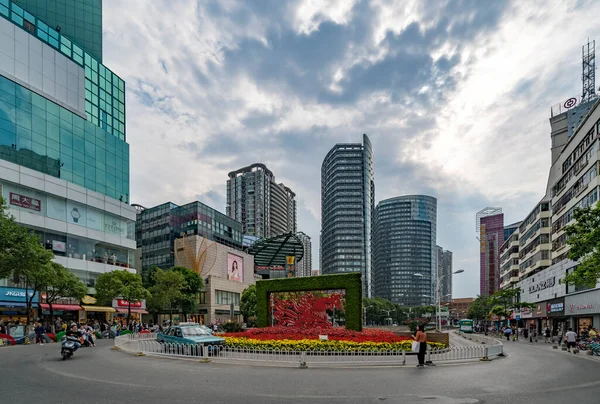 Moderno Asiático Cidade Vista — Fotografia de Stock