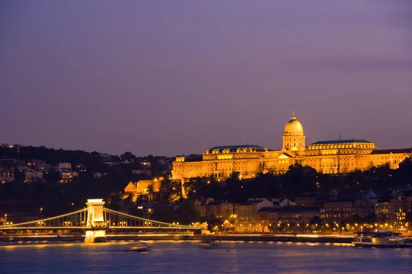 Pohled Město Budapest Maďarské — Stock fotografie