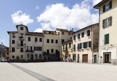 Cuenca şehrinin manzarası, İspanya