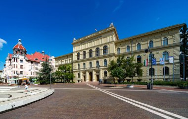İsveç 'teki Stockholm şehri manzarası