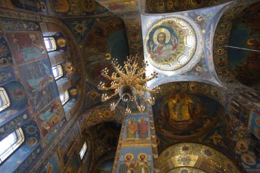 Saint Petersburg, Rusya 'daki Katedral' in İçi