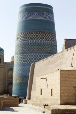 Khiva şehrindeki eski tuğla.