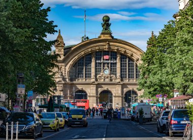 Barselona şehrinin manzarası