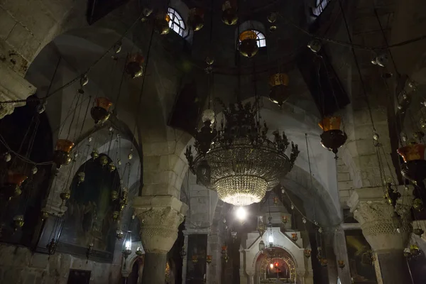 Interior Antiga Igreja Jerusalem — Fotografia de Stock
