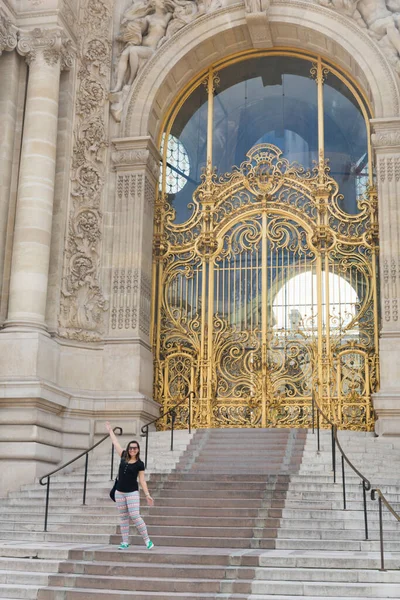 Schöner Palast Paris Frankreich — Stockfoto