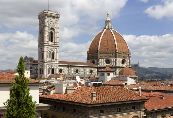 Floransa Talya Daki Santa Maria Del Fiore Katedrali Manzarası — Stok fotoğraf