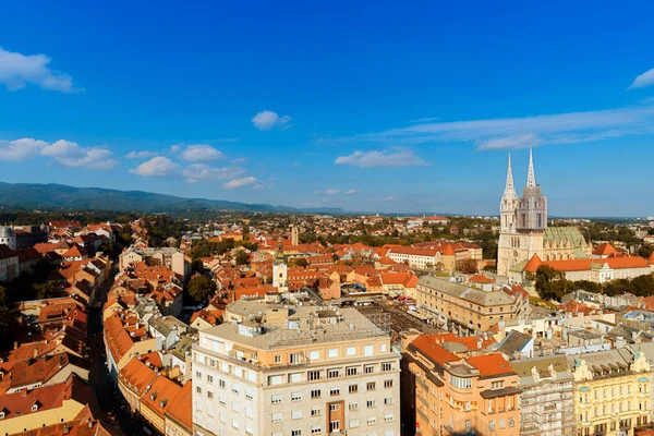 Vista Aerea Della Città Praga — Foto Stock