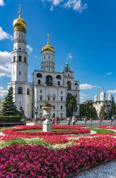 Παλιά Καθεδρικός Ναός Στη Μόσχα Ρωσία — Φωτογραφία Αρχείου