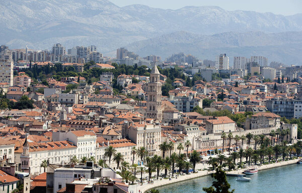 view of the city of monaco in the summer